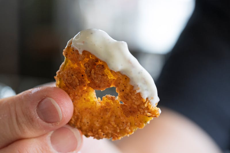 Toasted ravioli St. Louis style appetizer